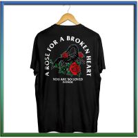 152A ROSE A FOR BOKEN HEART KAOS-UNG DISTRO ADVENTURE หวีผ้าฝ้ายกลางแจ้ง 24s Premium Limited Edition Super Big Baju สำหรับผู้ชายและผู้หญิง Cool ใหม่ล่าสุด 2022 Contemporary 151