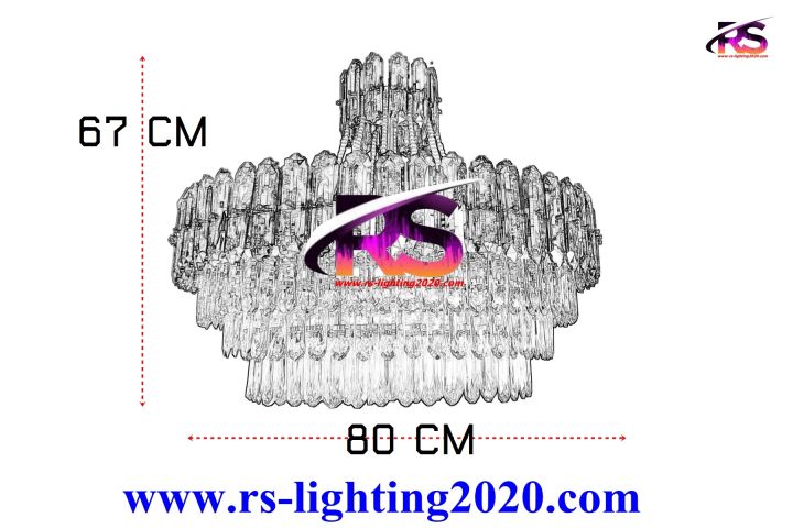 ไฟช่อ-ไฟห้อยโซ่-ไฟคริสตัล-ไฟตกแต่งเพดานคริสตัล-ไฟโมเดิ้ล-tgwl9002-800-ไม่รวมหลอดไฟ