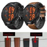 ⊕❍☇ Watch Band For Ticwatch Pro 3 Ultra GPS Silicone Leather Strap For Ticwatch Pro X/2020/Pro 3 LTE/GTX/E2/S2 Bracelet Accessories