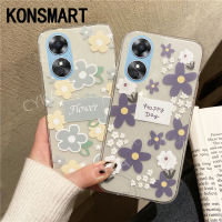 K️‍ONSMART Ins เคสลายดอกไม้,เคส A38 OPPO A78NFC A78 A58แฟชั่นใหม่4G ซิลิโคนนิ่ม OPPOA78เคสโทรศัพท์