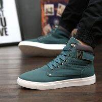 COD SDFGERTERTEEE Men Sneakers Comfortable Casual Canvas Shoes Warm High-top Boots