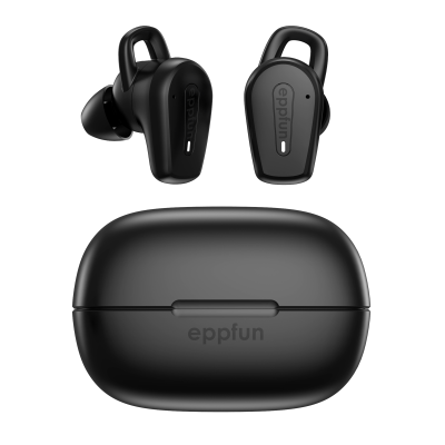 หูฟังเอียร์บัดหูฟังบลูทูธไร้สาย Eppfun รุ่น Aptx ตัดเสียงรบกวนหูฟังไฮบริด Tws 5.2