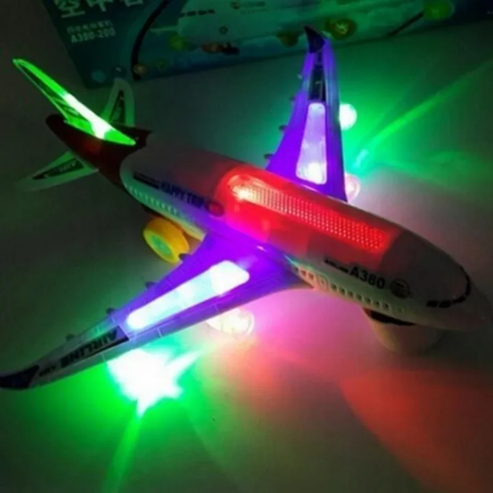 [COD]Creative Children Kids Electric Airplane Musical Toys | Lazada PH