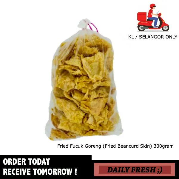 Fried Fucuk Goreng Fried Beancurd Skin Halal 300gram Lazada