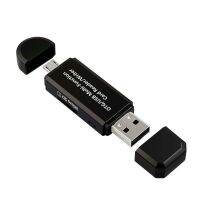 อะแดปเตอร์แฟลชไดร์ฟ ANCEST รองรับอุปกรณ์คอมพิวเตอร์บัตร TF USB 2.0รุ่นไมโครความเร็วสูง Tf/sd การ์ดรีดเดอร์ OTG ฮับเครื่องอ่านการ์ดเครื่องอ่านการ์ด SD USB 2.0เครื่องอ่านการ์ด