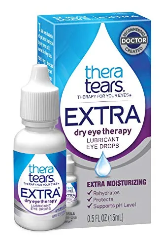 TheraTears Eye Drops for Dry Eyes, Extra Dry Eye Therapy, Extra ...