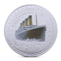 【สหรัฐอเมริกาStock】 100thครบรอบTITANICคอลเลกชันเหรียญที่ระลึกของขวัญของที่ระลึกArtโลหะAntiqu