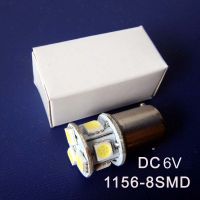 【✱2023 HOT✱】 yuanbianr929269 คุณภาพสูง Dc 6V 1156 1056 R5w R10w 5007 5008โคมไฟ Led Py21w P21w Ba15s Bau15s หลอดไฟ Led 5ชิ้น/ล็อต