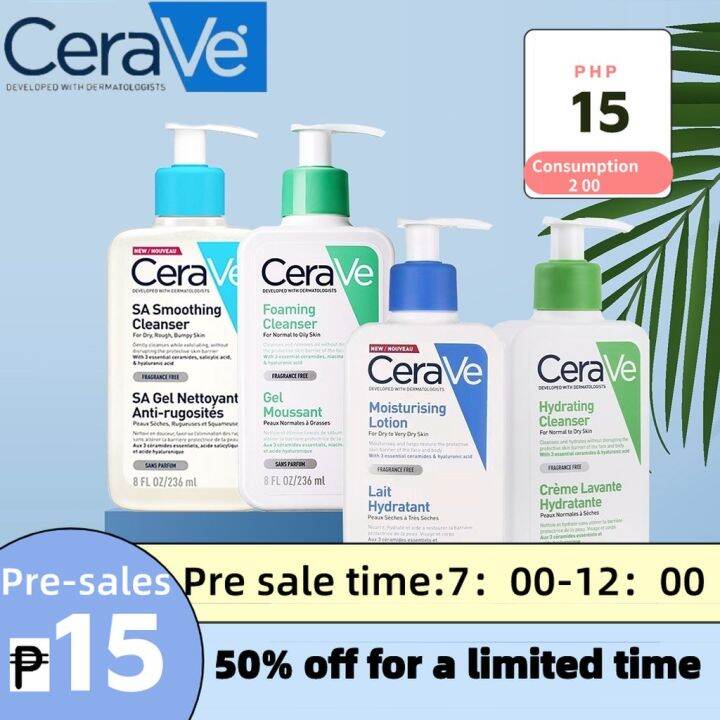 Us Original Cerave Hydrating Facial Cleanser For Daily Face Washing