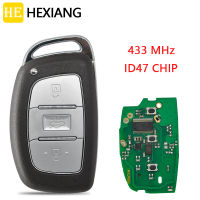 HE Xiang รถกุญแจรีโมทสำหรับ Hyundai Mistra 2015 2016 2017 ID47ชิป433เมกะเฮิร์ตซ์ Keyless E Ntry อัตโนมัติบัตรควบคุมสมาร์ท