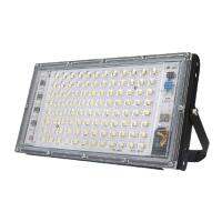 【❂Hot On Sale❂】 lezhandai00470736 100W Ac 220V ไฟ Led กลางแจ้งสีสันสดใสโปรเจคเตอร์ไฟฉายสปอร์ตไลท์ Ip65ไฟกันน้ำกลางแจ้ง