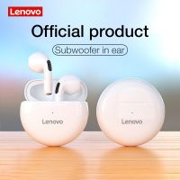 Lenovo HT38 TWS หูฟังบลูทูธมินิหูฟังไร้สายพร้อมไมโครโฟนสำหรับ กีฬากันน้ำ9D หูฟังสเตอริโอ