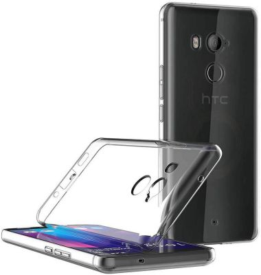 สำหรับHTC U11 Plusผอมบางนุ่มTPU Anti-สีเหลืองคริสตัลClear Shock-Absorptionกรณีปกคลุมโทรศัพท์