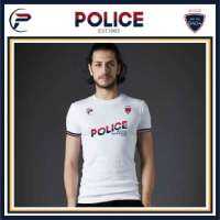 Police Bodysize  เสื้อยืด ทรง Slim fit พอดีตัว สีขาว,เทา ใส่ได้ทั้งผุ้ชาย/ผู้หญิง B404/1