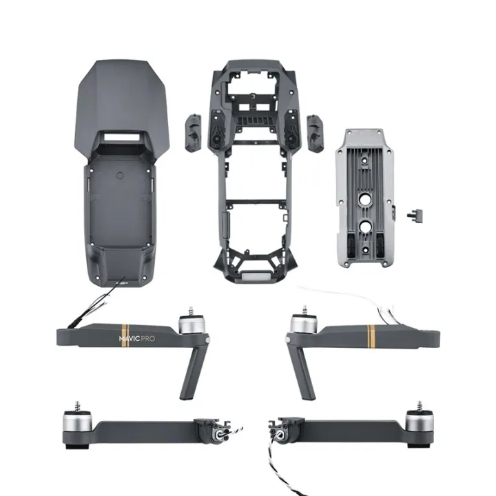 อะไหล่ซ่อมสำหรับ DJI Mavic Pro ของแท้,ฝาครอบด้านบนเฟรมกลางแขนซ้ายขวา ...