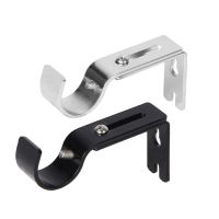 【cw】 1pc Curtain Rod Brackets Adjustable Bracket for Holder Drapery Holders Window Support Hanger !