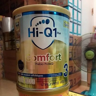 hi-q comfort1+ ไฮคิว คอร์ฟอร์ท ขนาด 400g สูตร3 exp.01/01/2024