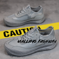 Malling Fashion รองเท้าผ้าใบผช รองเท้าวิ่งชาย รองเท้าผ้าใบผู้ชายสีดำ รองเท้าผ้าใบผู้ชาย ระบายอากาศดี กันน้ำ สวมใส่สบาย XYD2393H61 39Z230927