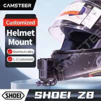 สำหรับ Shoei NXR2 Z8หมวกกันน็อคคางขายึดกล้องโกโปรฮีโร่11 10 9 Insta360 X3หนึ่ง X2 Rs Akaso YI กล้องเพื่อการกีฬาเครื่องประดับ