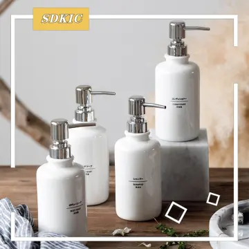 450ml Soap Dispenser Refillable Lotion Shampoo Shower Gel Holders Portable Bathroom  Soap Organizer Travel Dispenser Empty Bottle - AliExpress