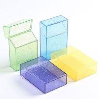 3 Inch Storage Box Kawaii Stationery Transparent Photo Blingbling Photocard Holder Card Holder Album Photo Storage Box