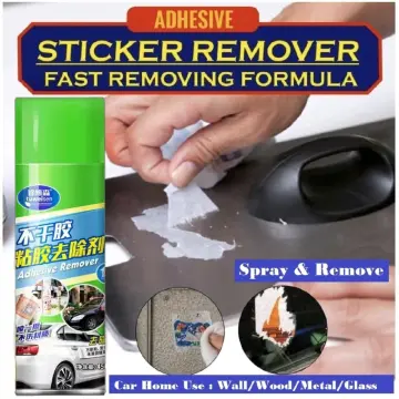 Shop Sticker Remover Spray Remove Sticker Double Tape Road Tax Spray  Adhesive Remover online - Jan 2024