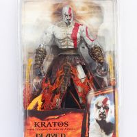 1ชิ้น7นิ้ว Neca God War Kratos รุ่นเปลวไฟขายปลีก