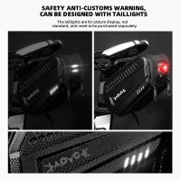 Kapvoe Bicycle Saddle Bag Light-weight Top Tube Cycling Bag Rainproof For Bicycle Accessories Case Bag Holder Bicycle Bag