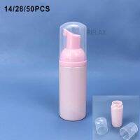 【YP】 14/28/50PCS All Pink Plastic Foamer Bottle Dispenser Foam bottle Face Lashes Cleanser  wholesale