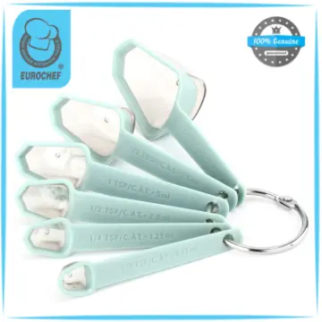 8PCS Porcelain Measuring Cups and Spoons Set, Cat Type Measuring