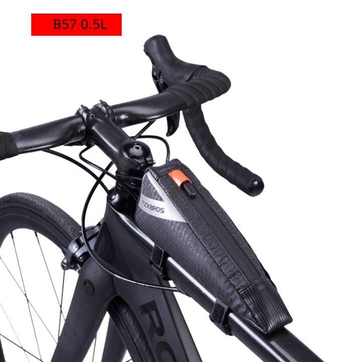 ROCKBROS Cycling b57 Bag Bike Top Tube Bag MTB Road Bicycle Front Frame Tool Bag Aerodynamics