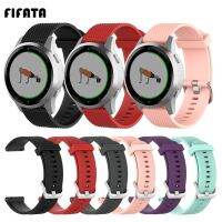 ✑ FIFATA Texture Colorful silikonowy zegarek Band For Garmin Vivoactive Smart Bracelet Part For Vivoactive smar