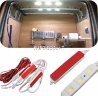 12v LED LIGHT Kit 30 LEDs Interior Ultra Bright For Van Camper Caravan Boat Car
