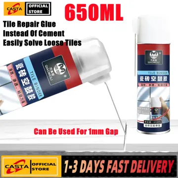 Tile Glue Strong Adhesive Floor Tile Empty Drum Loose Repair Injection  Filling Seam Instead of Wall Tile Falling Off Back Glue - AliExpress