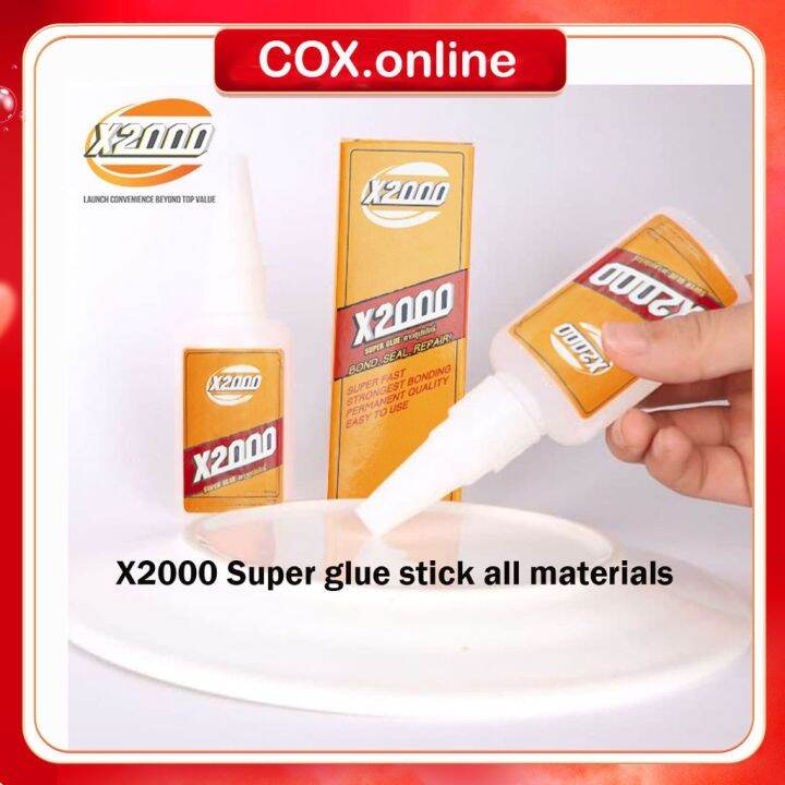 ☀Super Glue x2000 stick all materials, Multi purpose glue adhesive