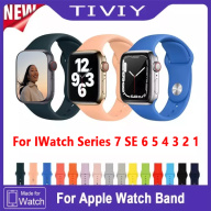 Dây đeo thể thao thay thế silicon mềm cho Apple Watch 7 SE 6 40mm 41MM thumbnail