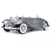 Maisto 1:18  Mercedes-Benz 500k Typ Specialroadster(1936) โมเดลรถยนต์ ของเล่นลูก ของสะสม แบบจำลองรถเสมือนจริง (เก็บคูปองส่งฟรี หรือเก็บคูปองใช้ส่วนลดค่าจัดส่งได้ค่ะ)