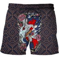 New Dragon totem Men Board Shorts Swimwear Shorts Trunk Sports Pants Casual Mens 3d Tops Child Boy Beach Short Men clothing