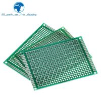 ◐ 6x8 6X8cm Double Side Prototype pcb Breadboard Universal Printed Circuit Board for Arduino 1.6mm 2.54mm Glass Fiber