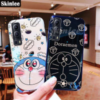 สำหรับ VIVO Y52 5G เคสโทรศัพท์น่ารักโดราเอมอนกันกระแทกออกแบบการ์ตูนคู่ Full เคสกันกระแทก VIVO Y52เคสกันกระแทก VIVO Y72 5G