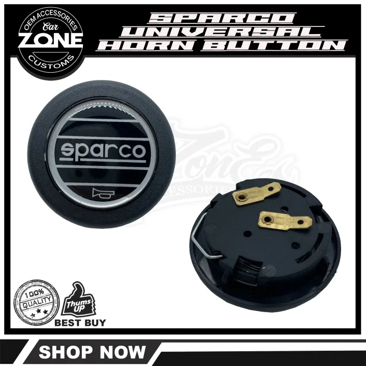 SPARCO Universal Horn Button for All Car Model Lazada PH