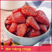 Dâu tây sấy dẻo chua ngọt tự nhiên ngon 500gram