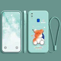 เคสvivo y95 ยางนิ่ม กันกระแทก กันน้ำ กันลื่น ฝาหลัง คลุมเต็มขอบ ไม่เบียด ฟิล์มมือถือ เคสใส่เลนส์ ลายการ์ตูนน่ารัก