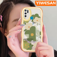 YIWESAN เคส Y50สำหรับ VIVO Y30 Y30i ลายการ์ตูนเรียบง่ายฤดูร้อนลายกลีบดอกไม้สีสันสดใสเคสโทรศัพท์แบบใสเคสซิลิโคนนิ่มกันกระแทกเคสโปร่งใสป้องกันเลนส์กล้อง