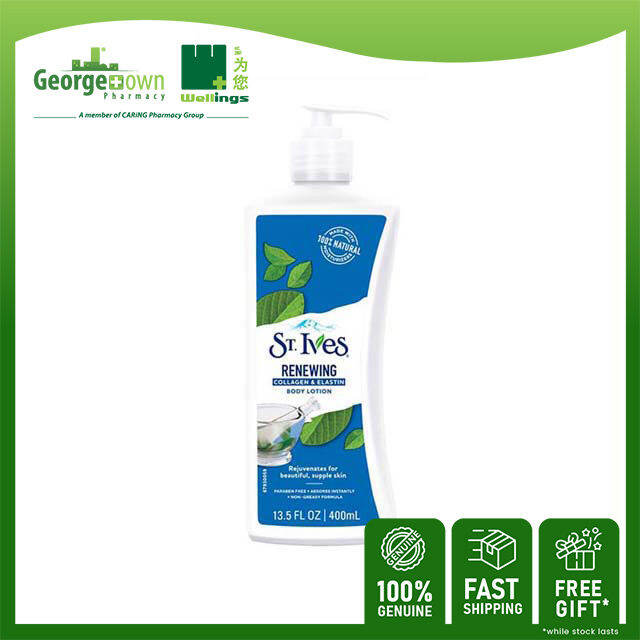ST. IVES RENEWING COLLAGEN & ELASTIN BODY LOTION 400ML Lazada
