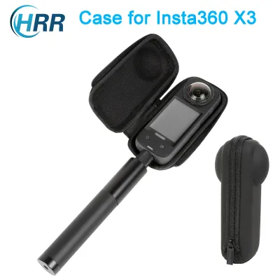 กระเป๋าถือสำหรับ Insta360 ONE X3,Mini PU Hard Shell กล่องป้องกัน Travel สำหรับ Insta 360 X3 Action กล้องอุปกรณ์เสริม