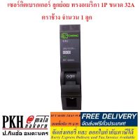 เซอร์กิตเบรกเกอร์ ลูกย่อย 1P ขนาด 32A ทรงอเมริกา ตราช้าง คุณภาพมาตรฐาน ติดตั้งง่าย จำนวน 1 ลูก