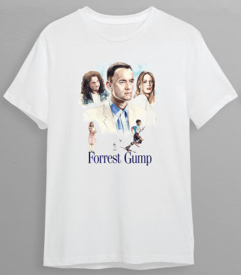 เสื้อยืด Forrest Gump เสื้อยืดภาพยนต์ Forrest Gump