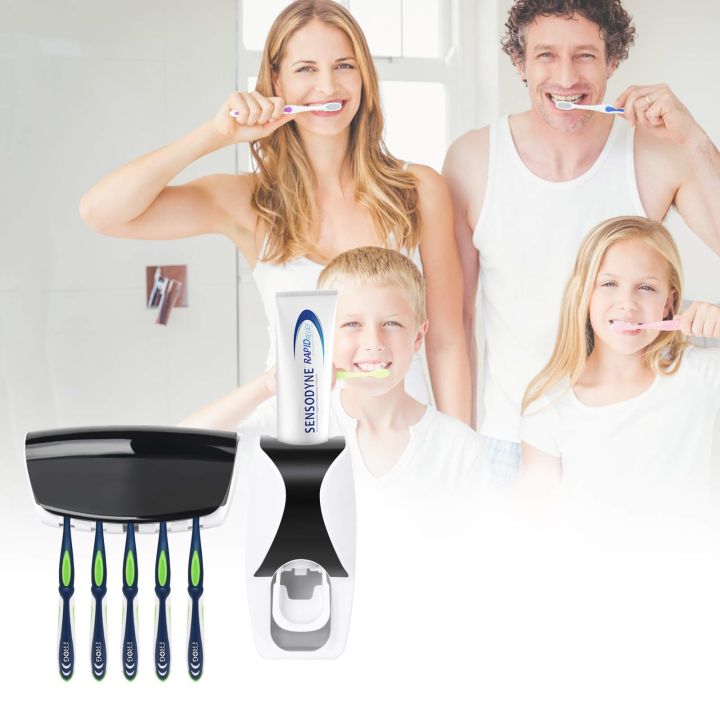 cw-toothbrush-holder-toothpaste-squeezer-set-things-accessories-toothpaste-dispenser