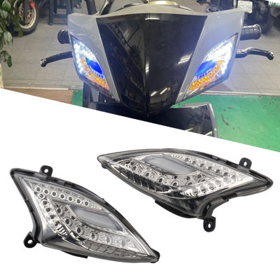 สำหรับ YAMAHA CYGNUS-X Cygnus X 125รถจักรยานยนต์สกูตเตอร์ LED ด้านหน้าเลี้ยวไฟแสดงสถานะสัญญาณโคมไฟ